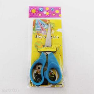 Blue Color Plastic Handle Scissor for Students