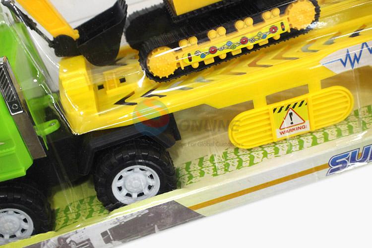 Wholesale simulation truck trailer car model set