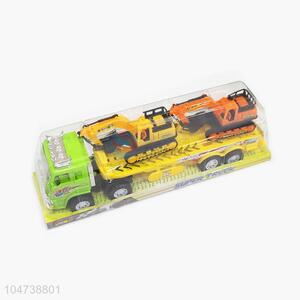 Wholesale simulation truck trailer car model set