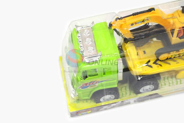 Wholesale simulation truck trailer car model set