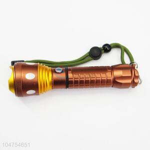 Normal Low Price Golden Color Aluminum Alloy Super Flashlight with XPE <em>Lamp</em> <em>Bulb</em>