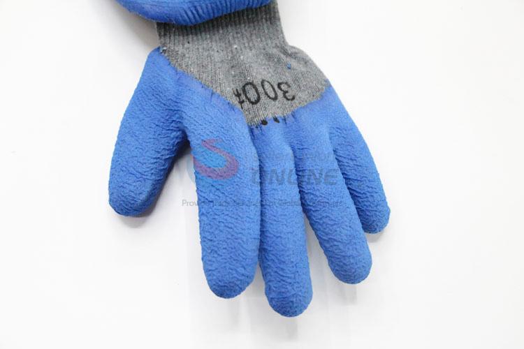 Low Price Blue Color Nylon Working Gloves Protective Gloves Safety Gloves