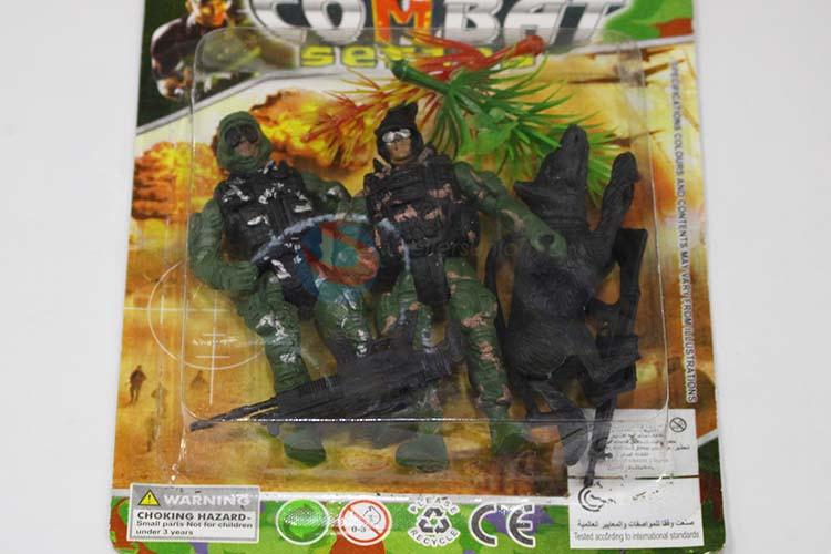 Best selling boys military play set soldier toy