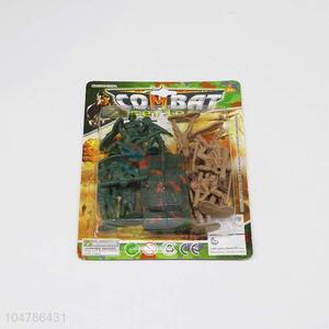 High grade custom boys military play set soldier toy