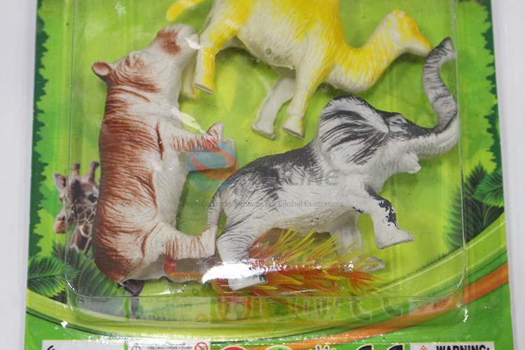 Top manufacturer plastic animal model cartoon mini toy