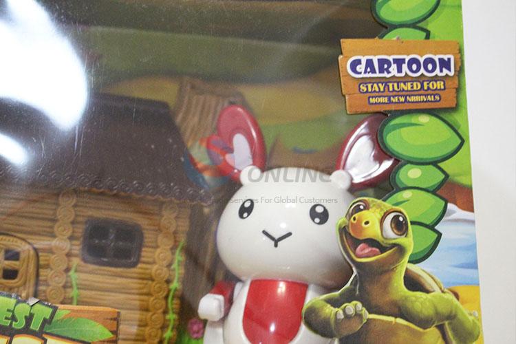 Factory Excellent Plastic Cartoon Forset Animal Set Kids Toy