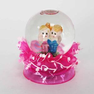 Christmas <em>crafts</em> resin snowman <em>glass</em> snow globe water ball