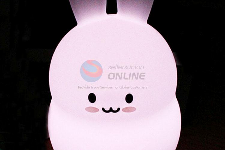 Cartoon Rabbit Night Light Clever Ghost Colorful LED Desktop Light