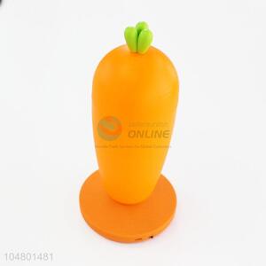 Good Quality Orange Color Cute Carrot Shaped  Candle Light Lamp