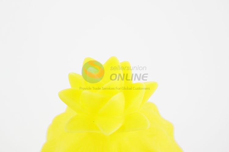 High Quality Yellow Color Cute Pineapple Shaped Candle Light Lamp