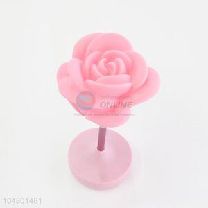 Rose Flower LED Light Night Pink Colors Romantic Candle Light