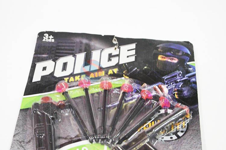 Advertising and Promotional Kids Soft Bullet Plastic Police Cheap Gun Toy