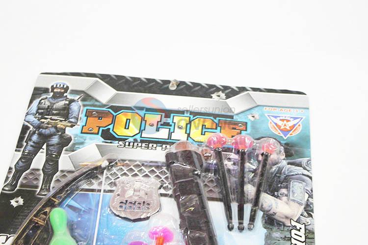 Top Sale Platsic Toy Police Equipment Set With Accessories