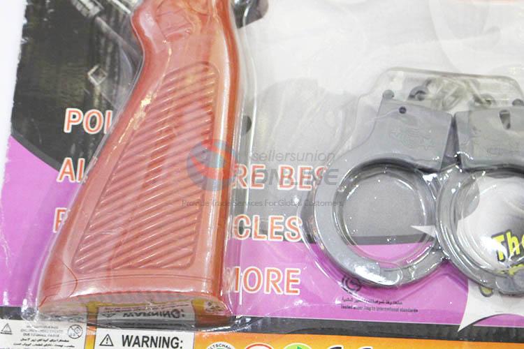 High Quality Police Toy Set Soft Bullet Guns