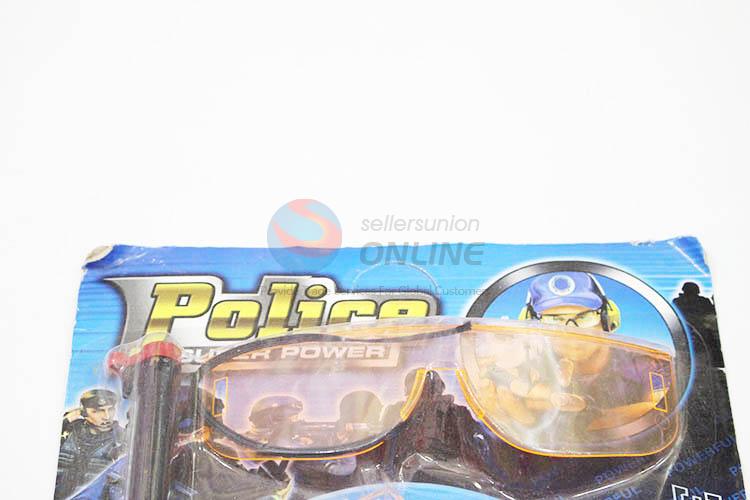 New Advertising Funny Plastic Toy Police Toy Set Boy Toys