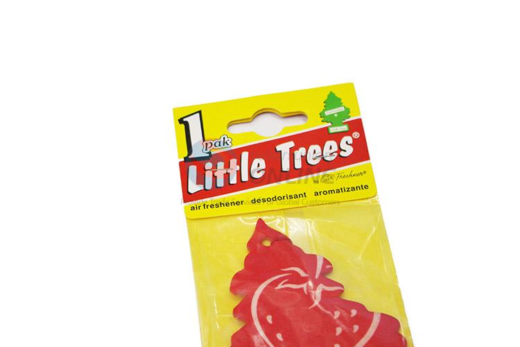 Competitive Price Strawberry Smell Little Trees Car Air Freshener