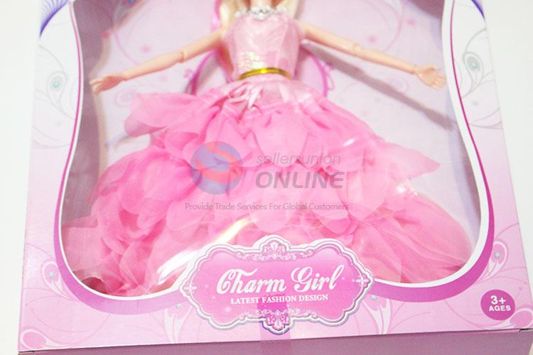 Competitive price kids toy 11 Cun Wedding Dress Dolls