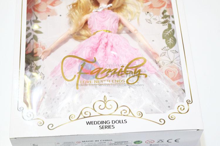 New Arrival Kids 11 Cun Wedding Dress Blink Dolls Toys Set