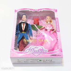 Wholesale Price 11 Cun Dolls Couples with Roses toy