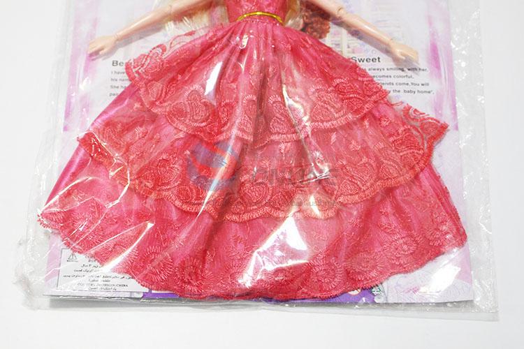 Chinese Factory Play Game Toys 11 Cun Wedding Dress Dolls for Kids