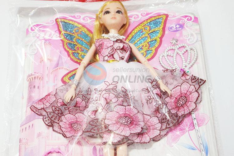 Hot Selling 11 Cun Wedding Dress Dolls with Wings and Bag for Wholesale