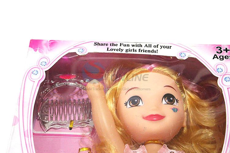 Factory promotional fashion sweet girl doll