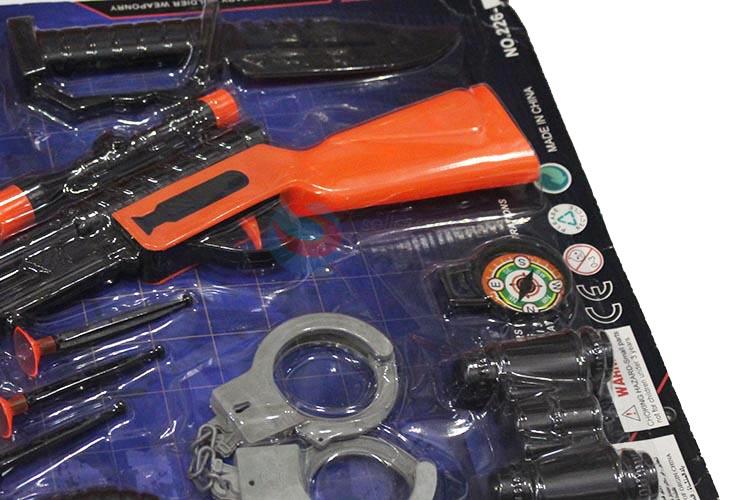 China branded kids gun toys police play set