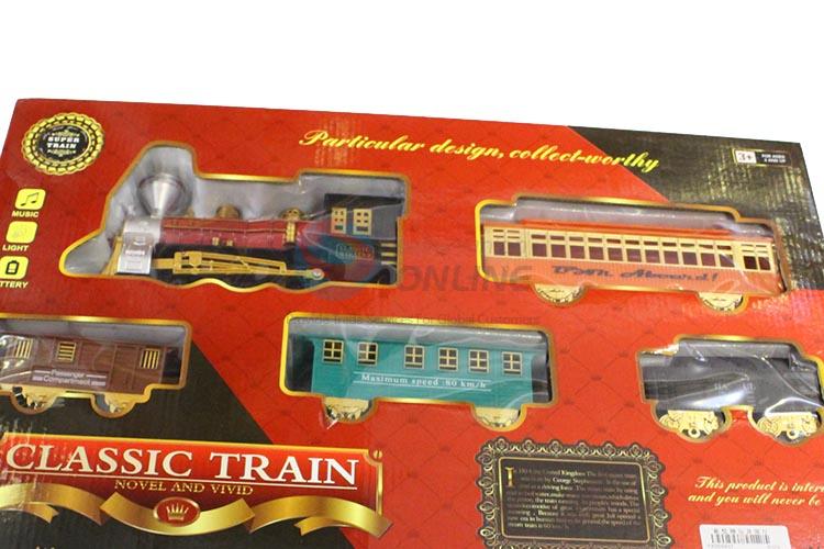 Premium quality kids train track toys with music