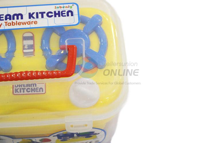 China factory kids kitchen set toys