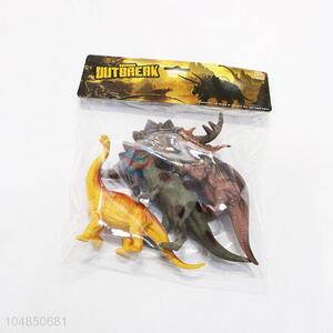 Best selling plastic dinosaur model toy 4pcs