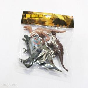 Super quality plastic dinosaur model toy 4pcs