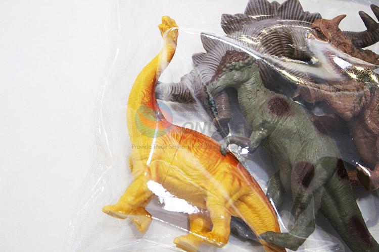 Best selling plastic dinosaur model toy 4pcs