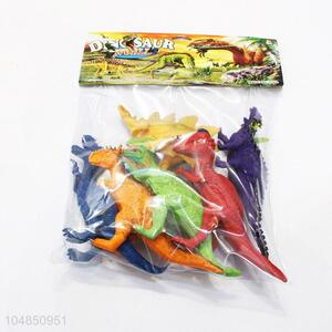 Low price plastic dinosaur model toy 6pcs