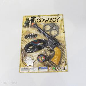 Super quality plastic cowboy play set