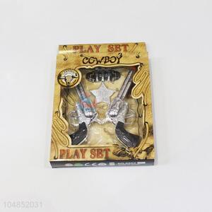 Made in China plastic cowboy play set