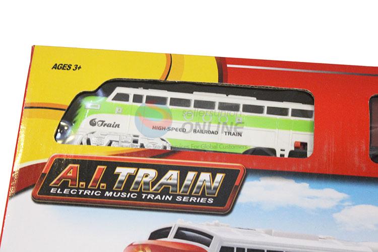 Factory sales kids electric train track toy