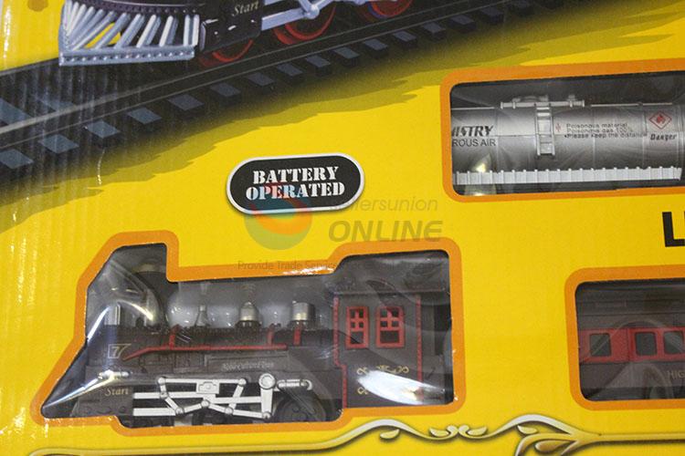 Best selling kids electric train track toy