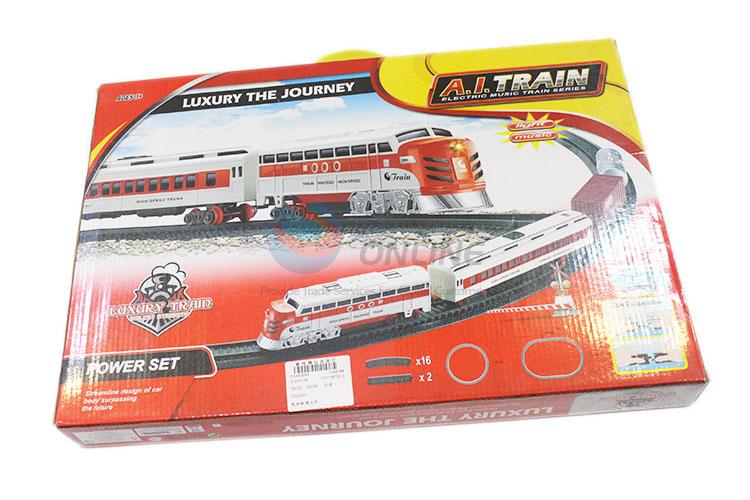 Wholesale custom kids electric train track toy