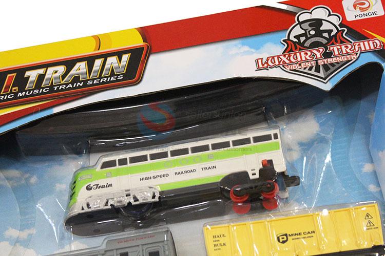 Competitive price kids electric train track toy