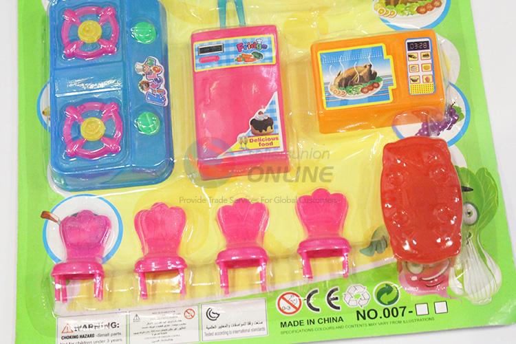 Most popular wholesale plastic kitchenware set toy