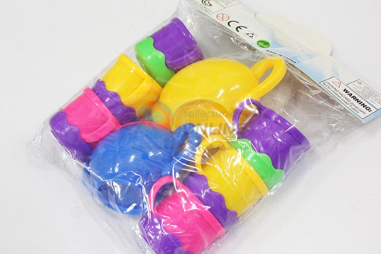 High quality plastic tea set toy