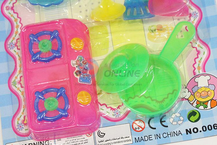 Competitive price plastic kitchenware set toy