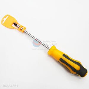 Factory Price Plastic Handle Steel Cross Screwdriver with Protective Cover