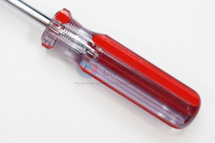 Fashion Cheap Plastic Handle Steel Cross Screwdriver