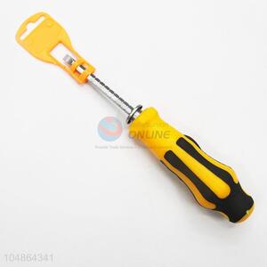 New Arrival Plastic Handle Retractable Dual-purpose Screwdrivers with Protective Cover