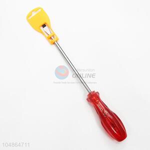 Repair Tool Plastic Handle Slottted Screwdriver with Protective Cover Precision Maintenance