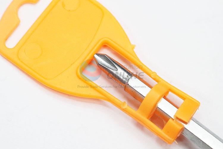 Creative Design Plastic Handle Triple-purpose Screwdriver with Protective Cover