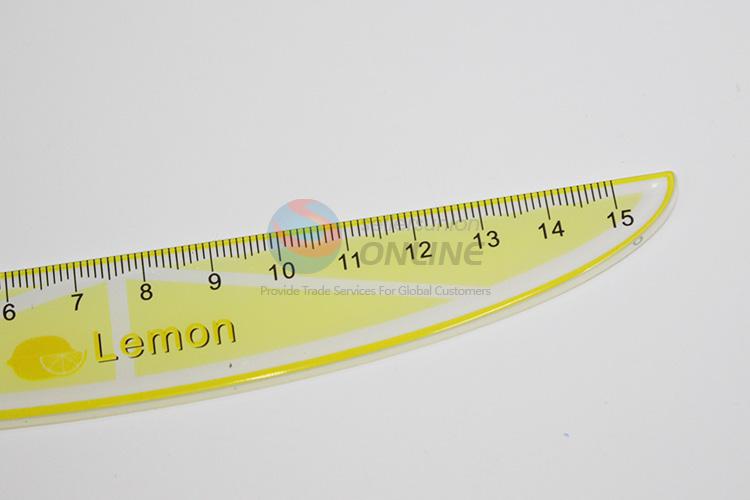 Superior Quality Kids Fruit Design Plastic Rulers Popular Plastic Ruler