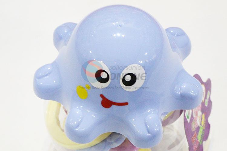 Octopus Design Baby Plastic Rattle Toys