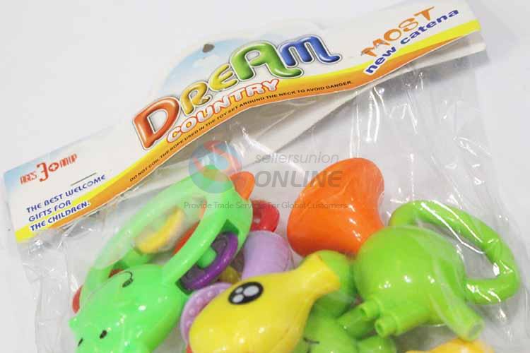 Most Popular Cartoon Plastic Fun Baby Rattle Toys